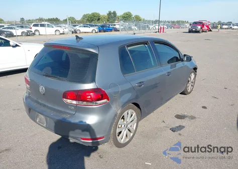 2012 Volkswagen Golf Tdi 4-Door из США, поврежденный, VIN WVWDM7AJ5CW288251